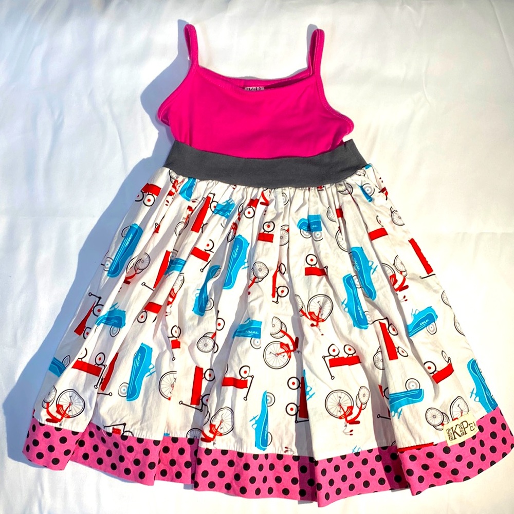 KPEA Bicycle, Wagon, and Tricycle Dress - size 5T